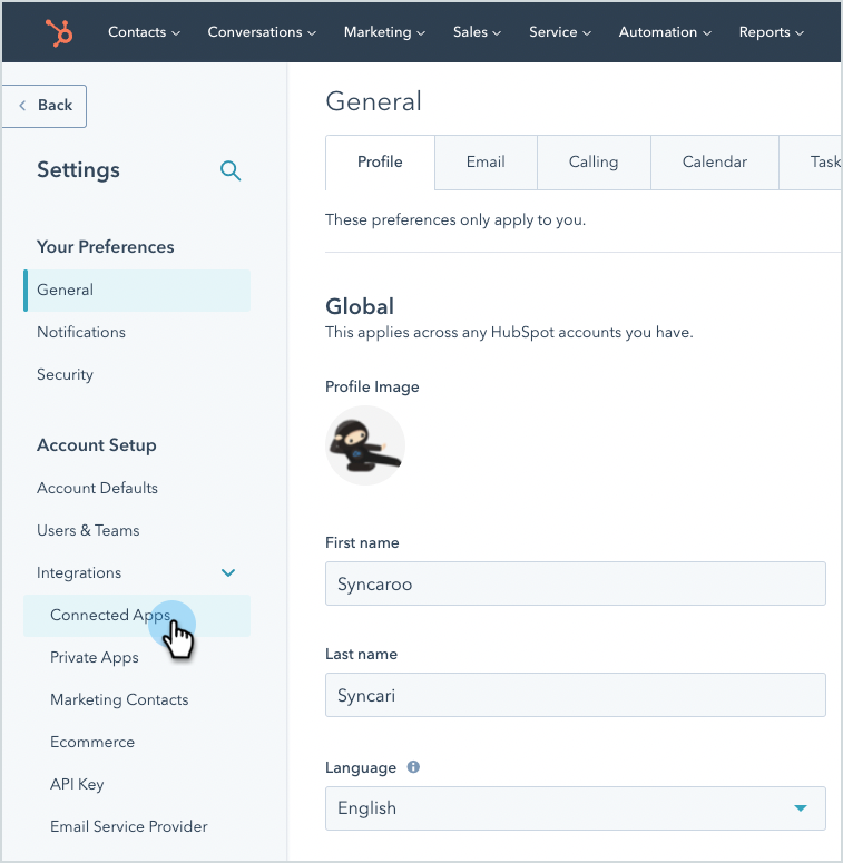 hubspot-settings-connected-app.png